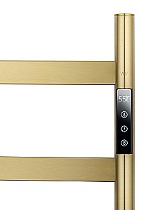 Полотенцесушитель электрический WONZON & WOGHAND ESSEN, Брашированное золото (WW-A405-BG) купить в интернет-магазине сантехники Sanbest