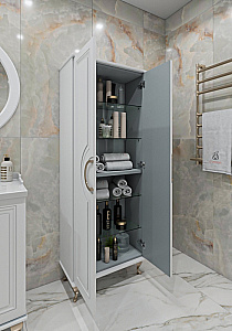 Пенал Caprigo Valletta 35351-SF027 43 бланж для ванной в интернет-магазине сантехники Sanbest