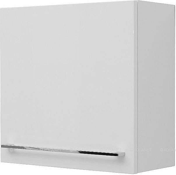 Шкаф навесной De Aqua Куба 40(1) белый для ванной в интернет-магазине сантехники Sanbest