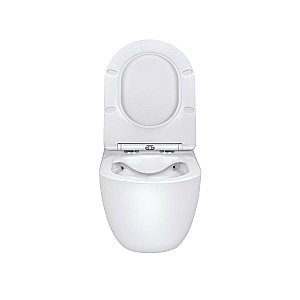 Унитаз подвесной Vincea Evo VT1-34 безободковый, с крышкой микролифт, белый купить в интернет-магазине Sanbest