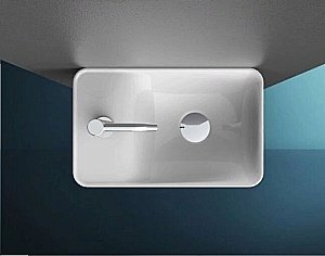 Раковина подвесная Artceram Lavamani Savon 45 LML003 01 00 белая купить в интернет-магазине Sanbest