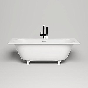 Ванна Salini ORNELLA AXIS KIT S-Sense 180x80 103511M белая матовая купить в интернет-магазине Sanbest