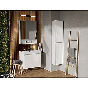 Тумба с раковиной Акватон Сканди Doors 70 белая для ванной в интернет-магазине Sanbest