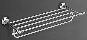 Полка с полотенцедержателем Art&Max Bohemia AM-4222-Cr хром купить в интернет-магазине сантехники Sanbest