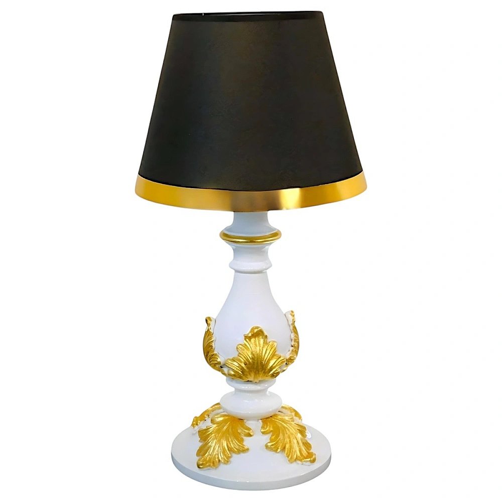 Светильник Migliore 33107 белый глянцевый/декор золото купить в интернет-магазине сантехники Sanbest