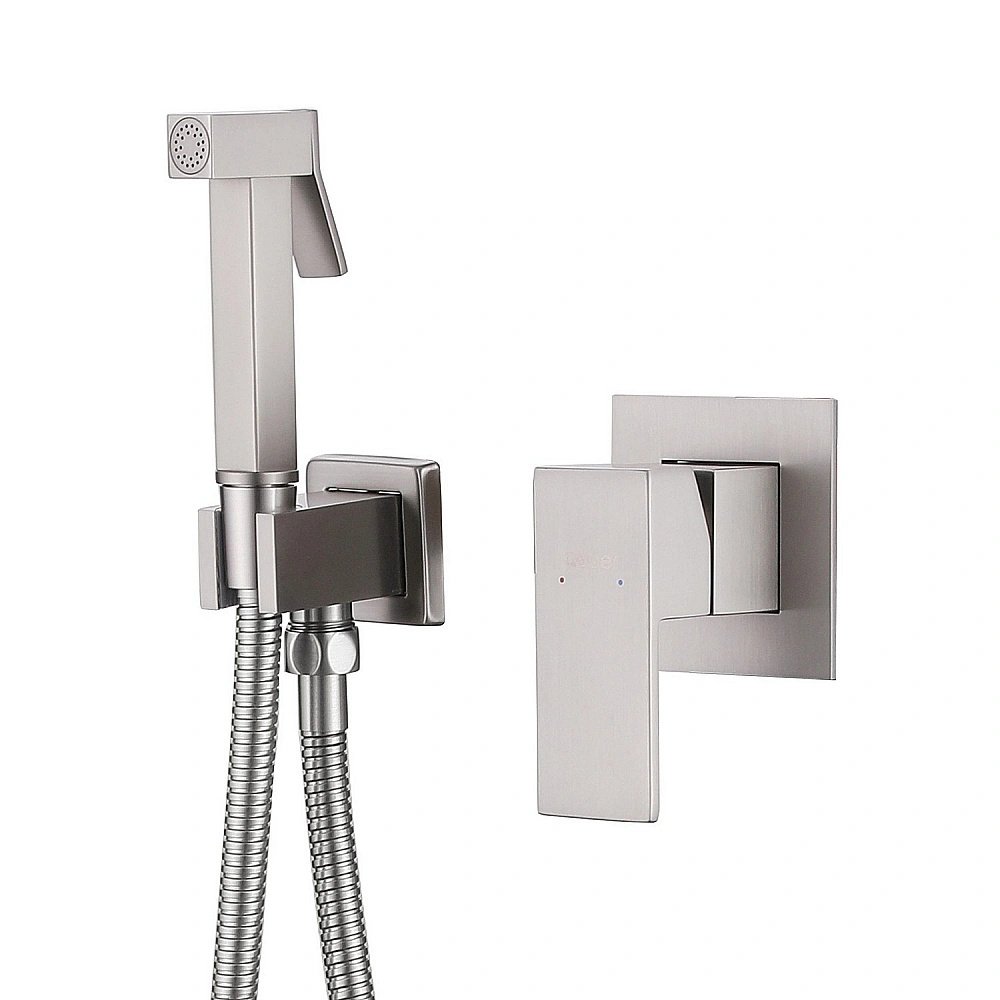 Гигиенический душ ABBER Daheim AF8225SP сатин купить в интернет-магазине сантехники Sanbest