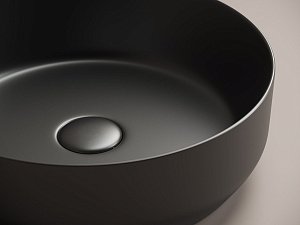 Раковина накладная Ceramica Nova Element CN6022MB черный матовый купить в интернет-магазине Sanbest