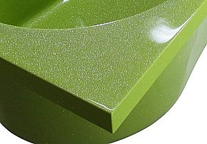 Ванна Эстет Царская 170x73 цвет по RAL c блестками купить в интернет-магазине Sanbest