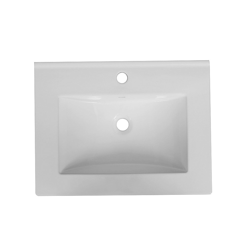 Раковина Oliveeka Built-in 61 NS2001-60 белая купить в интернет-магазине Sanbest