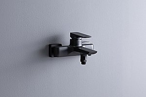 Смеситель для ванны Allen Brau Infinity 5.21006-31 черный матовый купить в интернет-магазине сантехники Sanbest