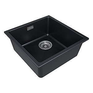 Кухонная мойка Paulmark LUMI 45UNI-SKEW LU45SK-AN антрацит купить в интернет-магазине сантехники Sanbest