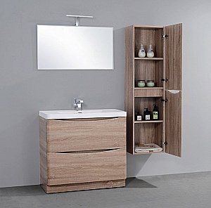 Шкаф BelBagno ANCONA-N 35 светлое дерево для ванной в интернет-магазине сантехники Sanbest