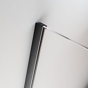 Шторка для ванны Radaway Furo Brushed GunMetal PND II 150 стекло прозрачное/профиль брашированный оружейная сталь купить в интернет-магазине Sanbest