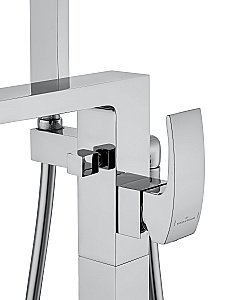 Смеситель для ванны напольного монтажа WONZON & WOGHAND FIT, Хром (WW-88649009-CR) купить в интернет-магазине сантехники Sanbest