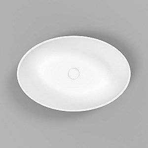 Раковина накладная WhiteCross Citrine 60 0717.060040.20100 черная матовая, белая матовая купить в интернет-магазине Sanbest