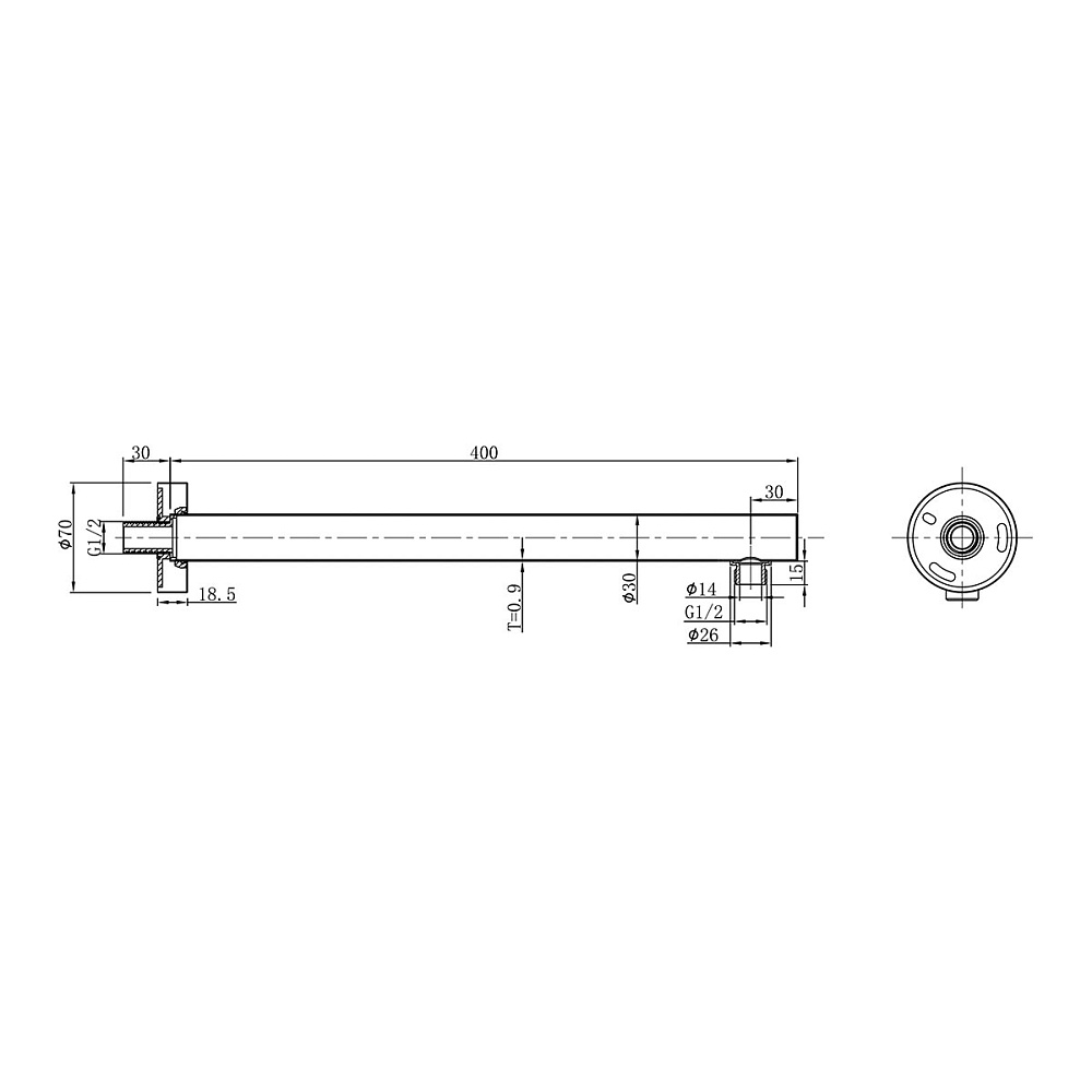 Душевая система Vincea Inspire VSFW-3I22MT2RMB черная купить в интернет-магазине сантехники Sanbest