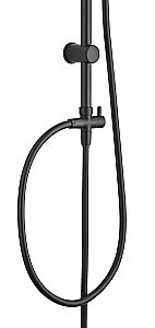 Душевая система Aquanet Passion S AF300-70-S-B черная матовая купить в интернет-магазине сантехники Sanbest