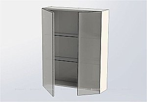 Зеркальный шкаф Aquanet Нью-Йорк 70 орех купить в интернет-магазине сантехники Sanbest