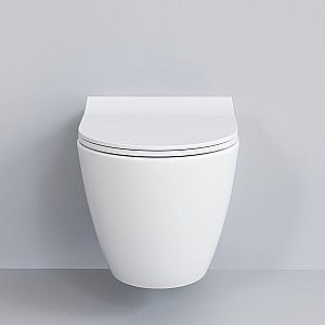 Унитаз подвесной Ambassador Queen 113T20001R безободковый, белый купить в интернет-магазине Sanbest