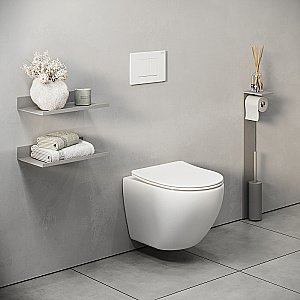 Кнопка для инсталляции Grossman Classic 700.K31.04.01M.01M белая матовая купить в интернет-магазине сантехники Sanbest