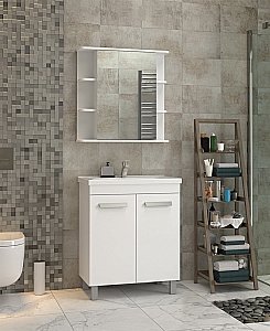 Зеркальный шкаф VIGO Nova 43-700 купить в интернет-магазине сантехники Sanbest