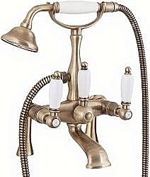 Смеситель для ванны Cezares FIRST-PBV-02-Bi бронза купить в интернет-магазине сантехники Sanbest