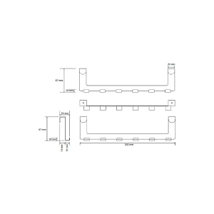 Крючок Bemeta Dark 101106230 черный купить в интернет-магазине сантехники Sanbest