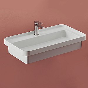 Раковина Artceram Fuori Scala 80,5 TFL035 05 00 *1 белая матовая купить в интернет-магазине Sanbest