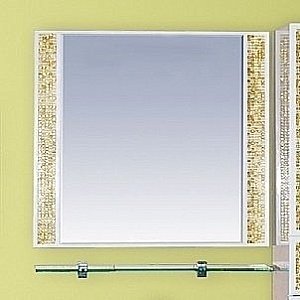 Зеркало Misty Морена 90x80 золотое в ванную от интернет-магазине сантехники Sanbest