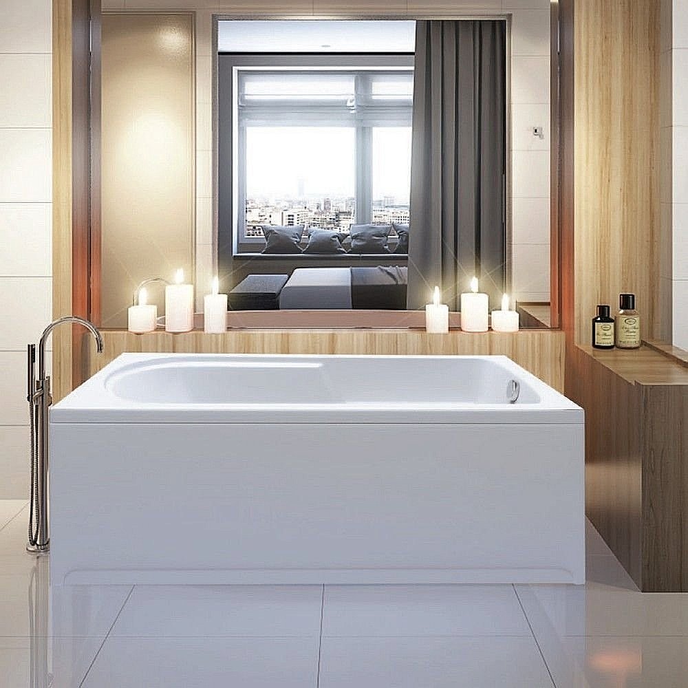 Ванна акриловая BAS Тесса Стандарт  ВС 00017 140х70 купить в интернет-магазине Sanbest