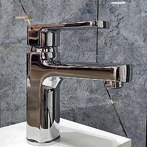 Смеситель для раковины PAINI Ovo 86CR211KM хром купить в интернет-магазине сантехники Sanbest