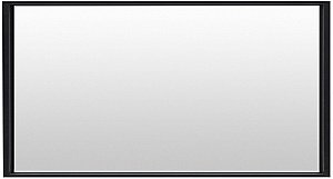 Зеркало De Aqua Алюминиум 261706 140 черный в ванную от интернет-магазине сантехники Sanbest