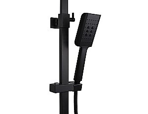 Душевая система Kaiser Quadris 25182-2 черная купить в интернет-магазине сантехники Sanbest