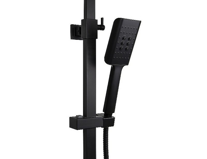 Душевая система Kaiser Quadris 25182-2 черная купить в интернет-магазине сантехники Sanbest