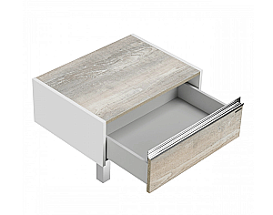 Нижняя тумба Акватон Капри 60 светлое дерево для ванной в интернет-магазине сантехники Sanbest