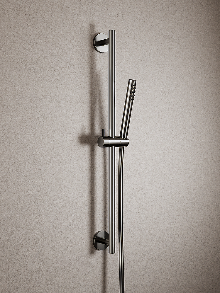 Душшевая штанга Sancos SC9035GG вороненая сталь купить в интернет-магазине сантехники Sanbest