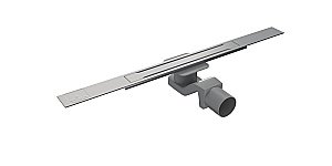 Душевой лоток Timo SLOT DUO 60 нержавеющая сталь купить в интернет-магазине Sanbest