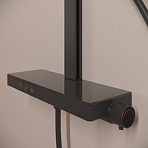 Душевая система Sancos Vos SC6100MB черная матовая купить в интернет-магазине сантехники Sanbest