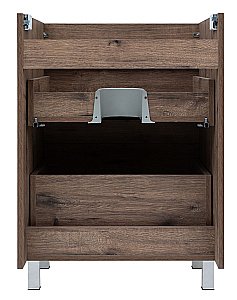 Тумба с раковиной Aquanet Нота New 75 344142+281221 дуб веллингтон табак для ванной в интернет-магазине Sanbest