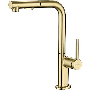 Смеситель для кухни Paulmark Neo Ne214419-LG  светлое золото купить в интернет-магазине сантехники Sanbest