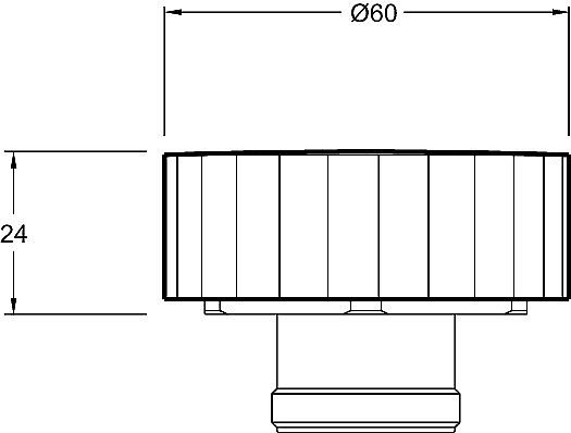 Cмеситель для раковины встраиваемый Jacob Delafon GRANDS BOULEVARDS двухвентильный, хром купить в интернет-магазине сантехники Sanbest