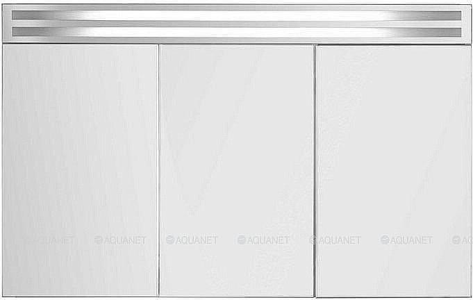 Зеркальный шкаф De Aqua Эколь 184807 100 белый купить в интернет-магазине сантехники Sanbest