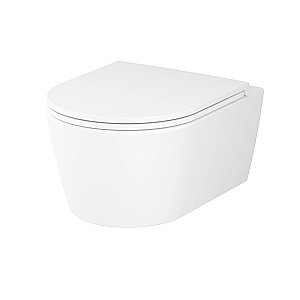 Унитаз подвесной AM.PM Func C8F1700MWSC белый матовый, безободковый купить в интернет-магазине Sanbest