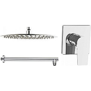 Душевая система Aquanet STATIC 1.10 257153 хром купить в интернет-магазине сантехники Sanbest