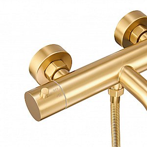 Смеситель для душа Milacio Ultra MCU.350.GD золото купить в интернет-магазине сантехники Sanbest