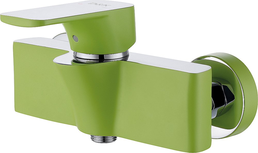 Смеситель для душа D&K Berlin Humboldt DA1433112 зеленый/хром купить в интернет-магазине сантехники Sanbest