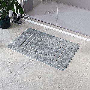 Коврик для ванной комнаты RGW BM-003 50х80 6241003-102 серый купить в интернет-магазине сантехники Sanbest