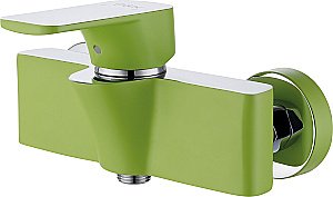 Смеситель для душа D&K Berlin Humboldt DA1433112 зеленый/хром купить в интернет-магазине сантехники Sanbest