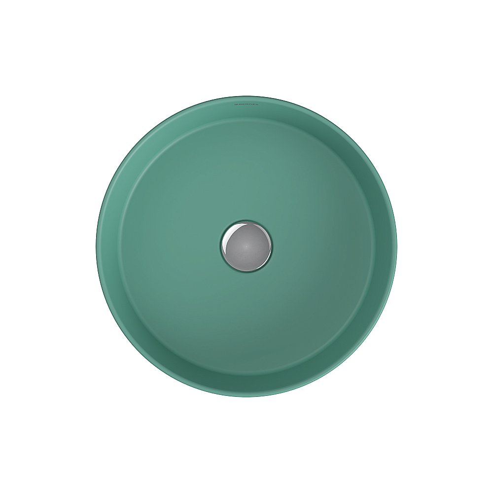 Раковина накладная BERGES Ego SL 181271 38 матовый темно-зеленый купить в интернет-магазине Sanbest