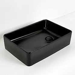 Раковина CeramaLux 6250MB черная матовая купить в интернет-магазине Sanbest